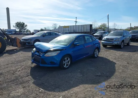 2014 Ford Focus Se from USA, damaged, VIN 1FADP3F28EL193680